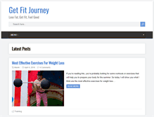 Tablet Screenshot of getfitjourney.com